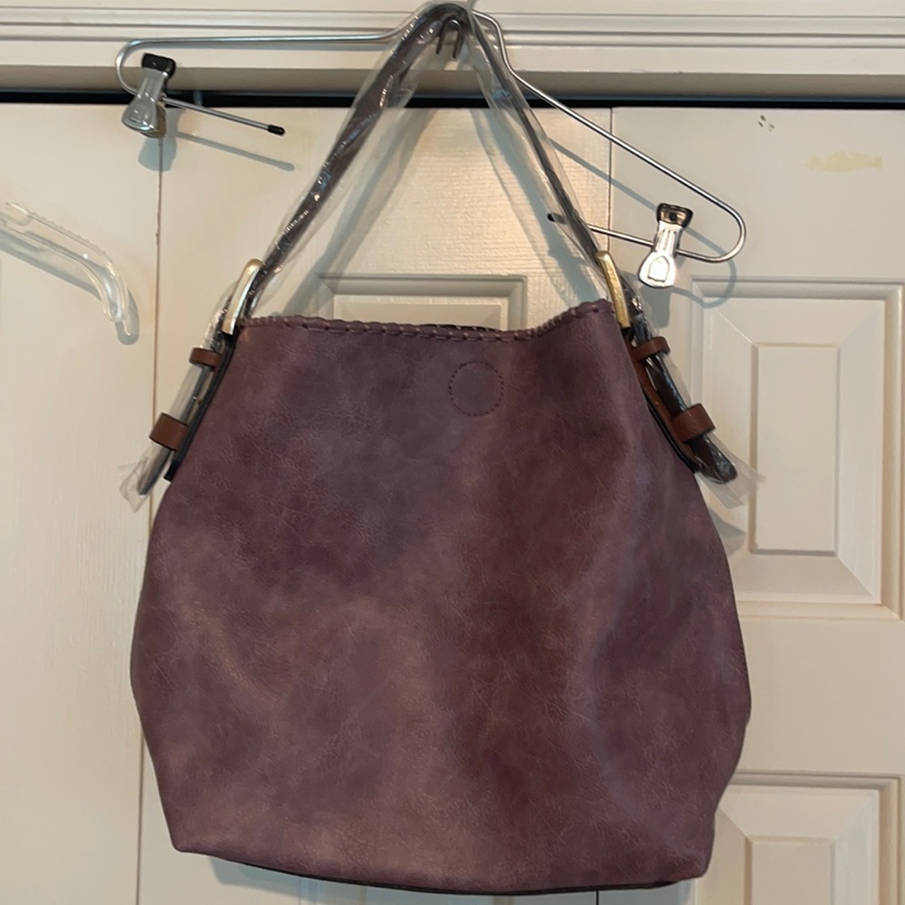 NWOT Brand new purple leather bag in a bag!!!
